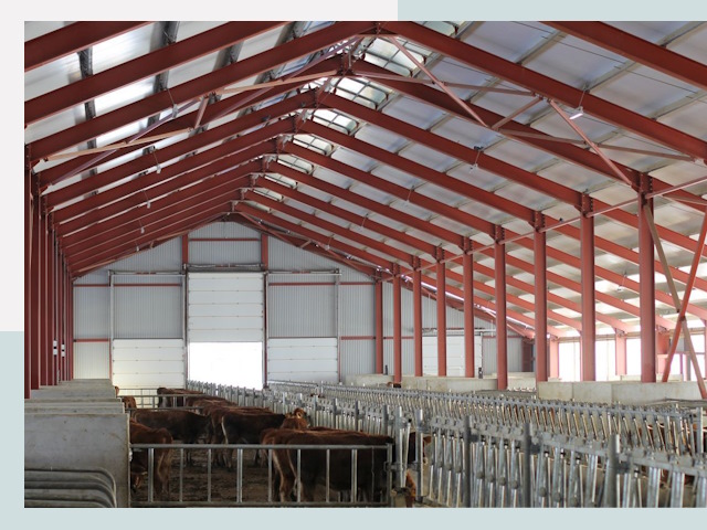 Строительство коровников в Усть-куте