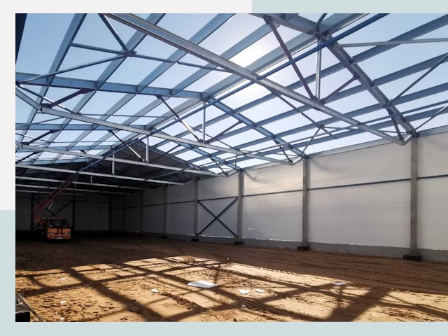 Строительство сенохранилищ в Усть-куте