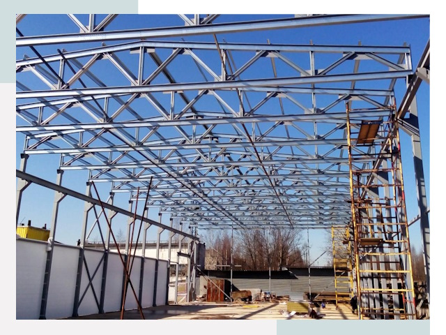 Строительство цехов в Усть-Кут от 618 руб. под ключ