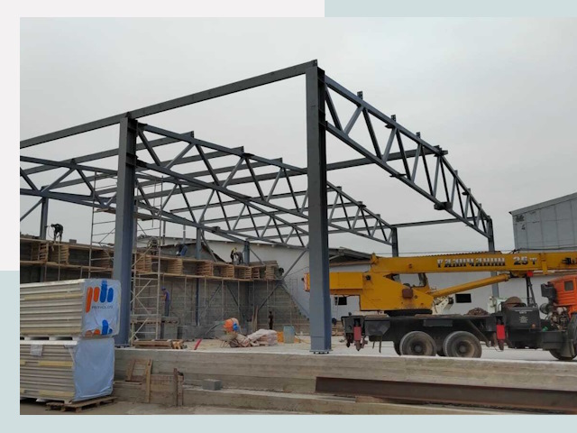 Строительство цехов в Усть-куте