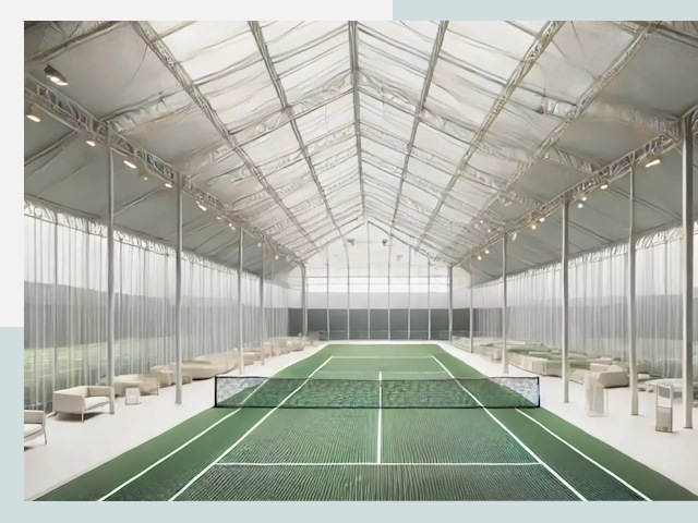 Строительство теннисных кортов в Усть-куте