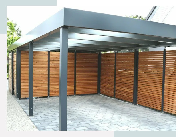 Навесы для парковки в Усть-куте