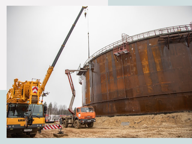 Монтаж резервуаров в Усть-куте от 618 руб. за м³