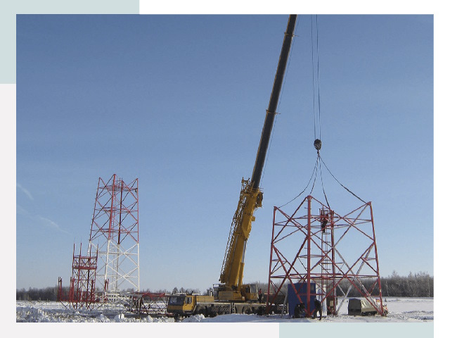 Монтаж вышек связи в Усть-куте