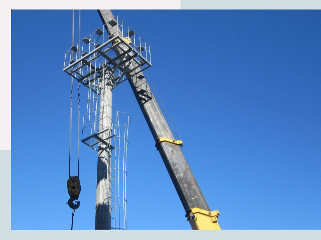 Монтаж осветительных мачт в Усть-Кут от 618 руб.