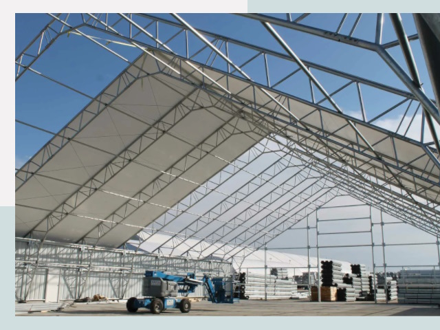 Каркасно-тентовые сооружения от СтальСтрой-Утк по цене 618 руб.