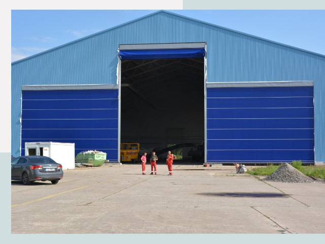 Ангарные ворота в Усть-Кут от СтальСтрой-Утк по цене 618 руб.