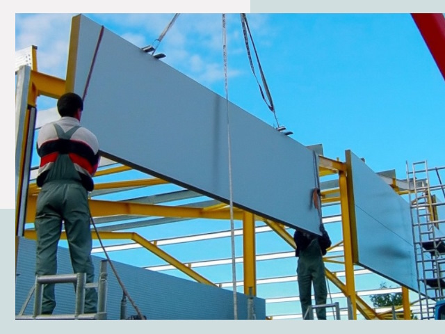 Монтаж сэндвич-панелей в Усть-куте от 618 руб.