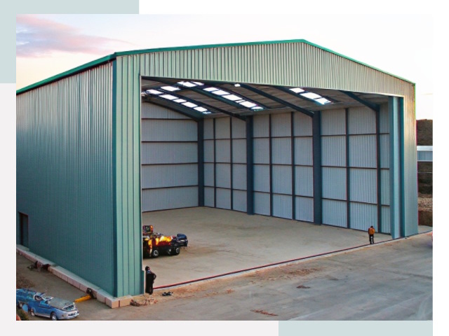 Строительство ангаров в Усть-куте