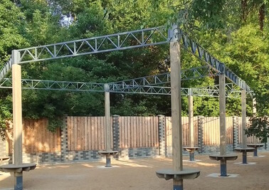 Терраса из металлоконструкций под ключ, проектирование, изготовление и монтаж от СтальСтрой-Утк